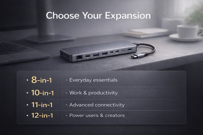 USB-C Docking Station for Clean, High-Performance Setups